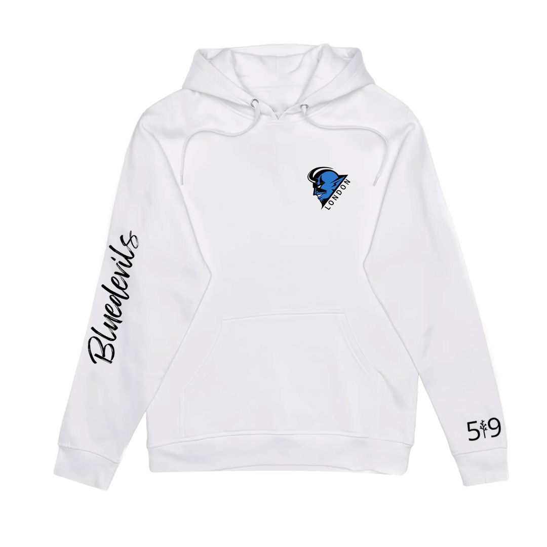 BLUEDEVILS SIGNATURE SLEEVE HOODIE (UNISEX)