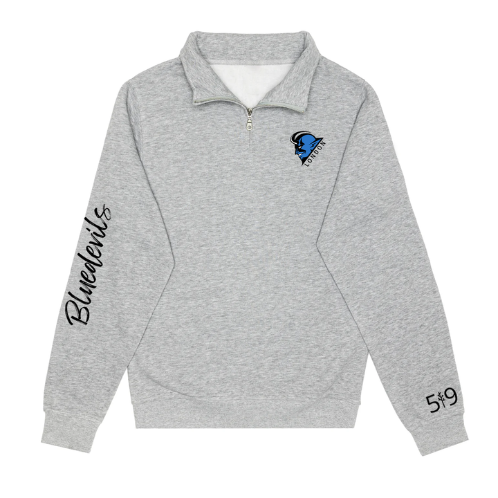 BLUEDEVILS SIGNATURE SLEEVE 1/4 ZIP (YOUTH)