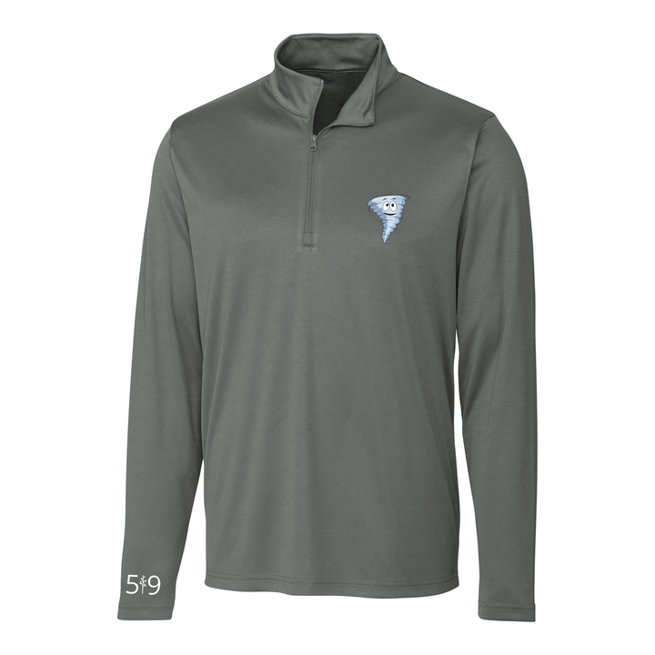 DYNAMOS EMBROIDERED ATHLETIC 1/4 ZIP (MENS)