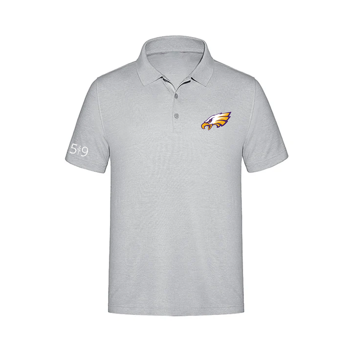 EAGLES EMBROIDERED PIQUE POLO (MENS)