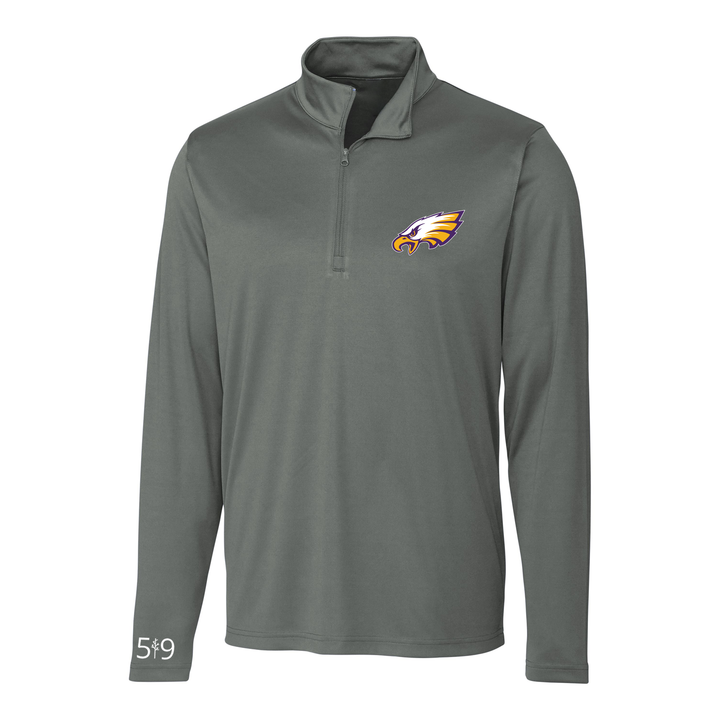 EAGLES EMBROIDERED ATHLETIC 1/4 ZIP (MENS)