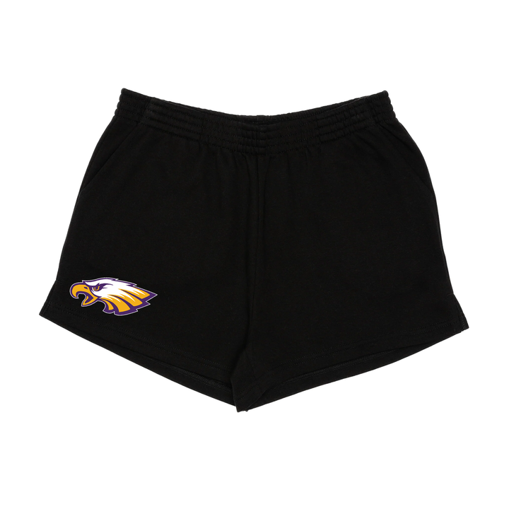 EAGLES EMBROIDERED SWEAT SHORTS (WOMENS)