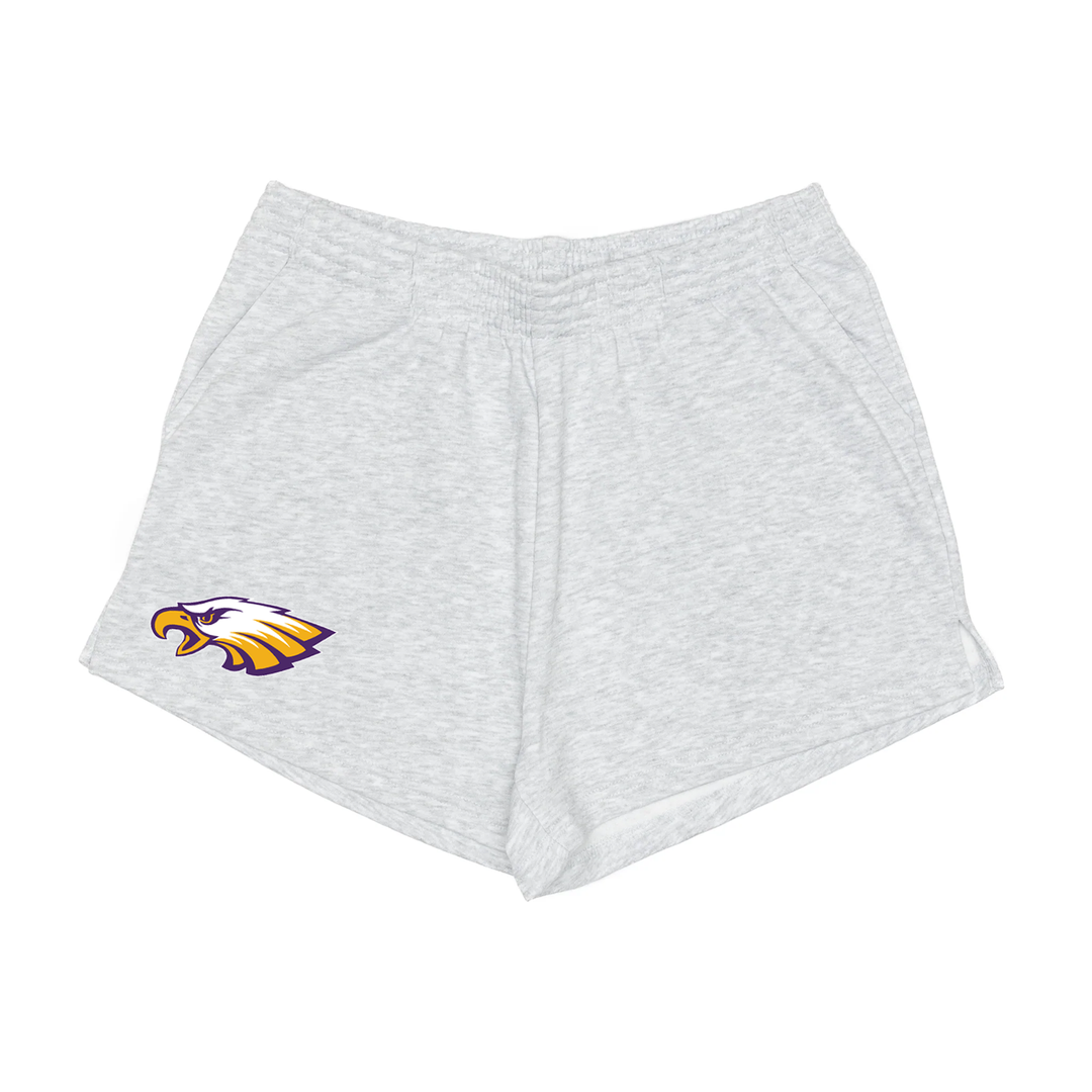 EAGLES EMBROIDERED SWEAT SHORTS (WOMENS)