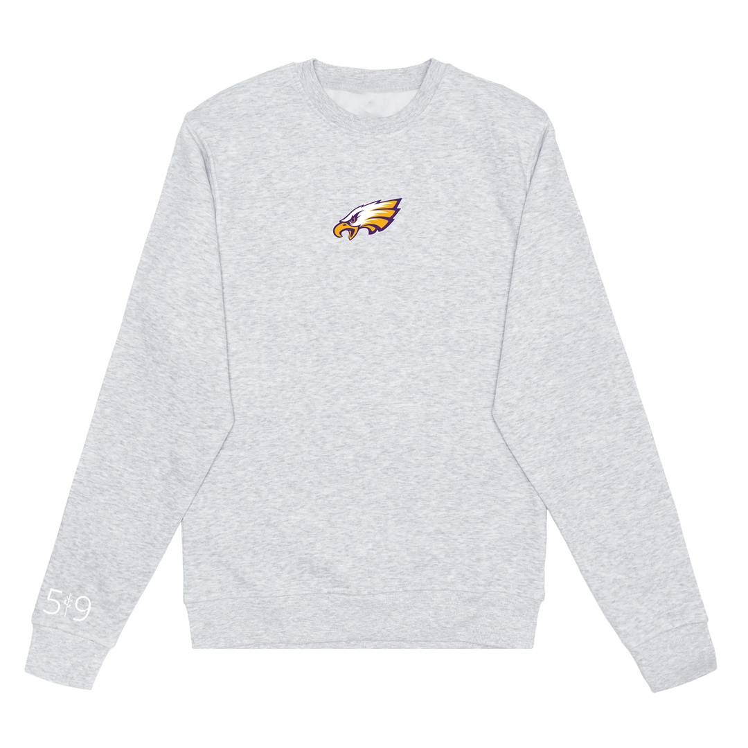 EAGLES EMBROIDERED CREW (UNISEX)