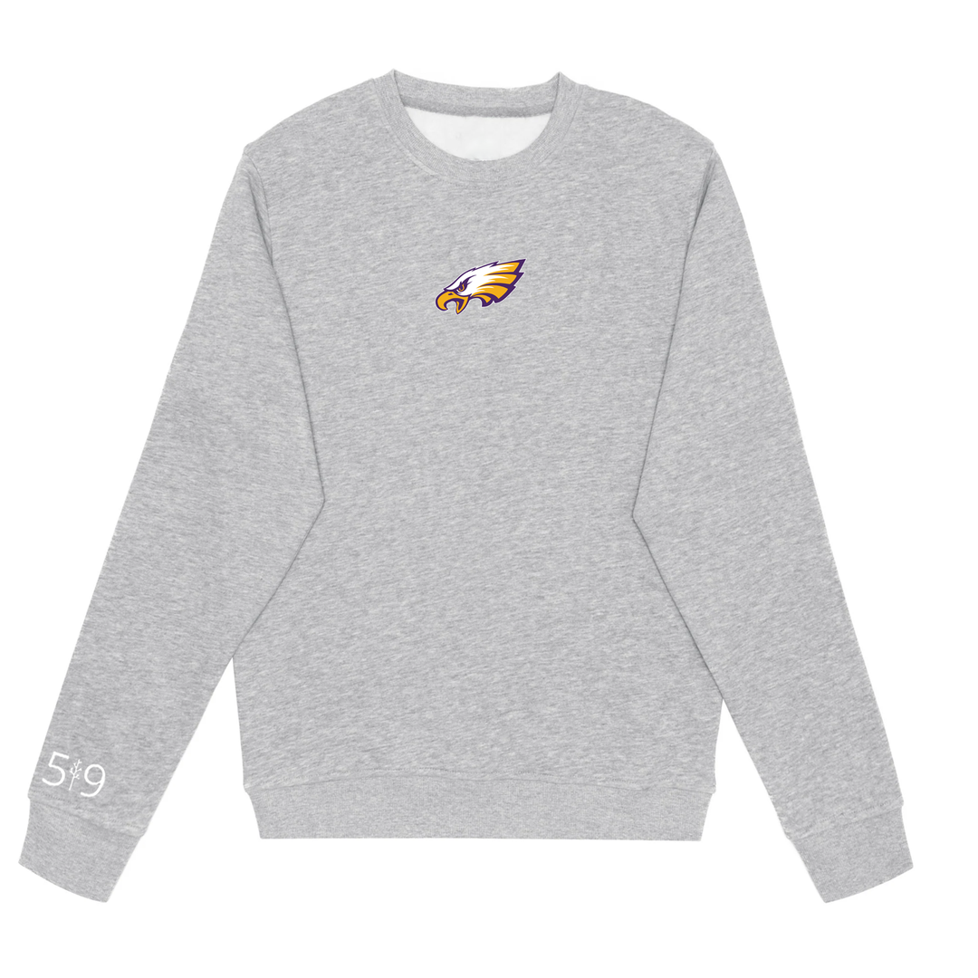 EAGLES EMBROIDERED CREW (UNISEX)