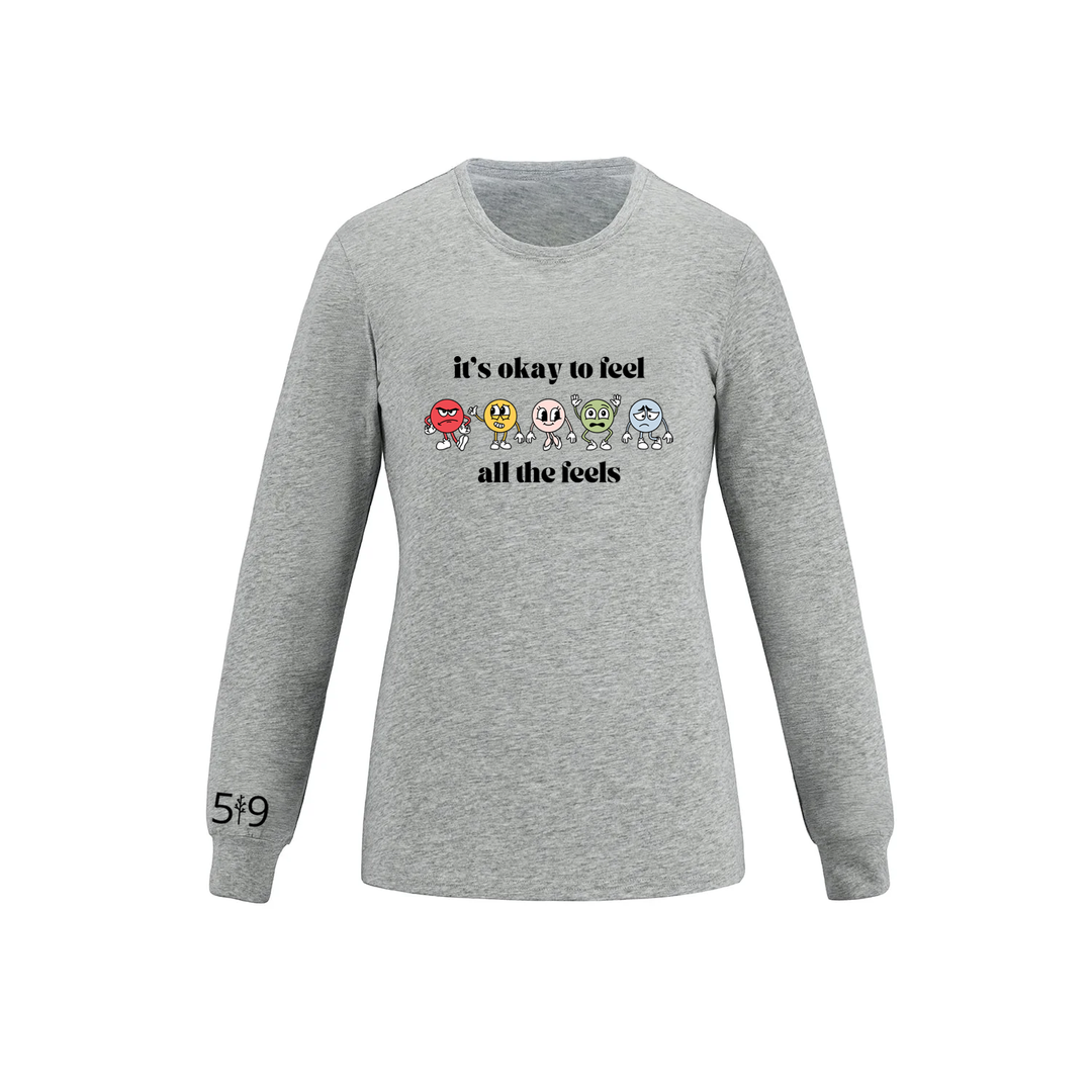 ALL THE FEELS LONG SLEEVE (WOMENS)