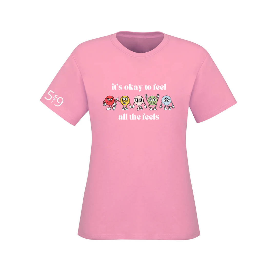 ALL THE FEELS TEE (WOMENS)