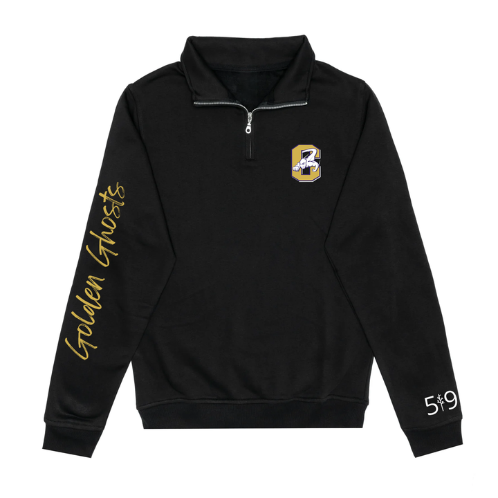 GOLDEN GHOSTS SIGNATURE SLEEVE 1/4 ZIP (UNISEX)