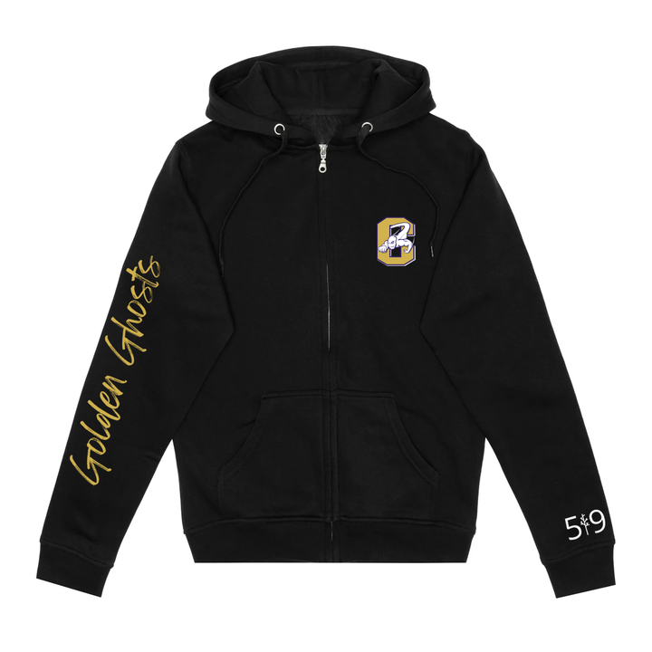 GOLDEN GHOSTS SIGNATURE SLEEVE ZIP-UP (UNISEX)