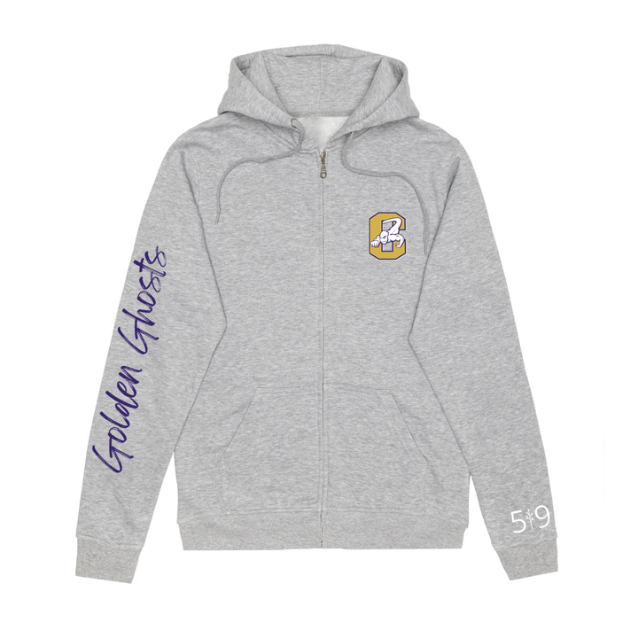 GOLDEN GHOSTS SIGNATURE SLEEVE ZIP-UP (UNISEX)