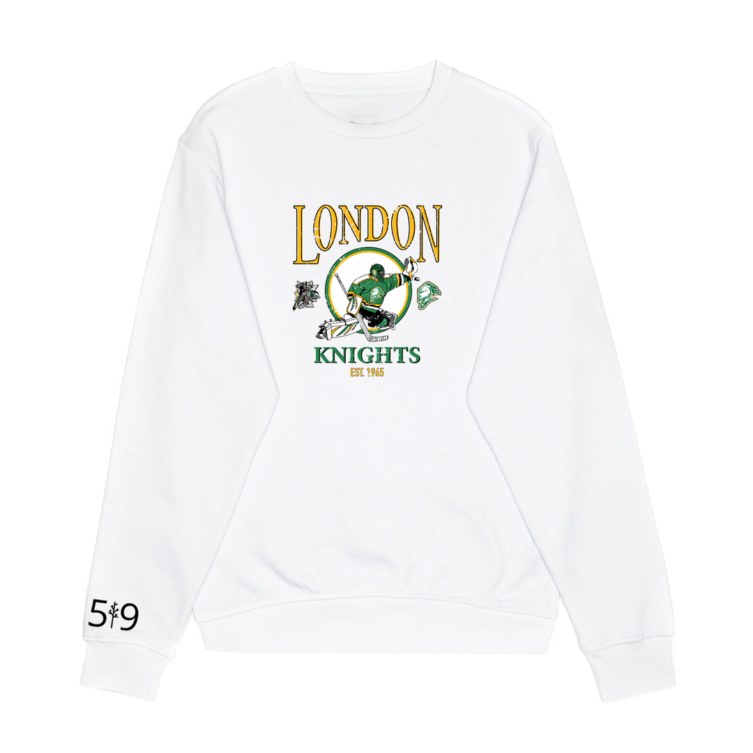 KNIGHTS VINTAGE GOALIE CREW (YOUTH)