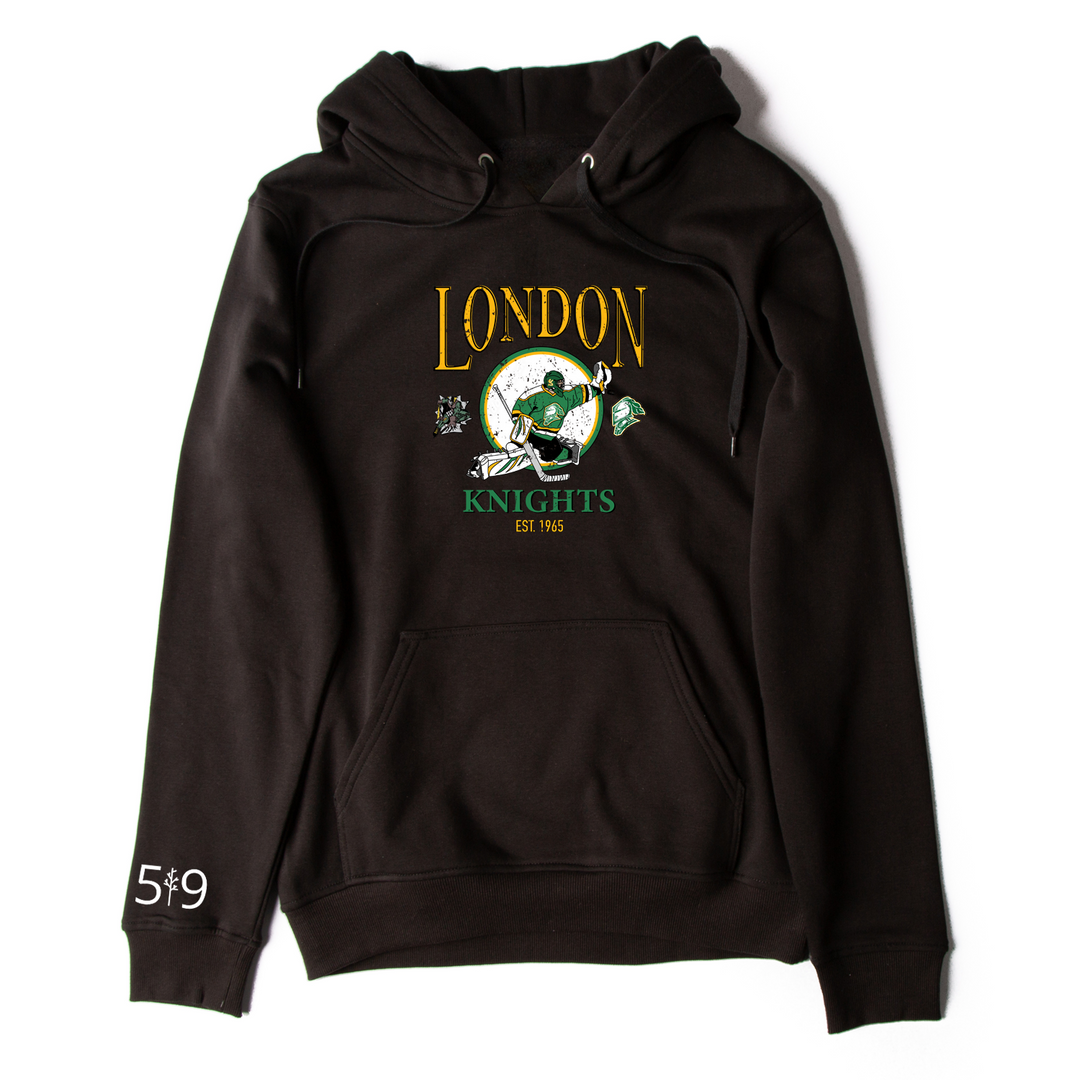 KNIGHTS VINTAGE GOALIE HOODIE (UNISEX)