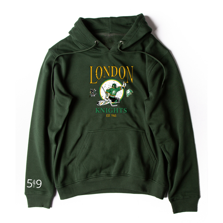 KNIGHTS VINTAGE GOALIE HOODIE (UNISEX)