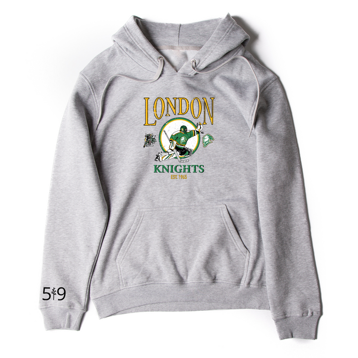 KNIGHTS VINTAGE GOALIE HOODIE (UNISEX)