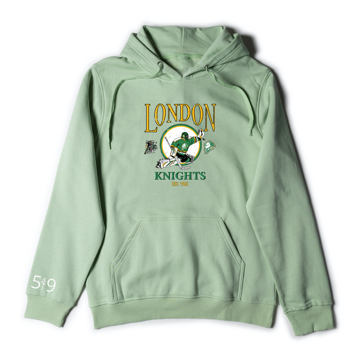 KNIGHTS VINTAGE GOALIE HOODIE (UNISEX)