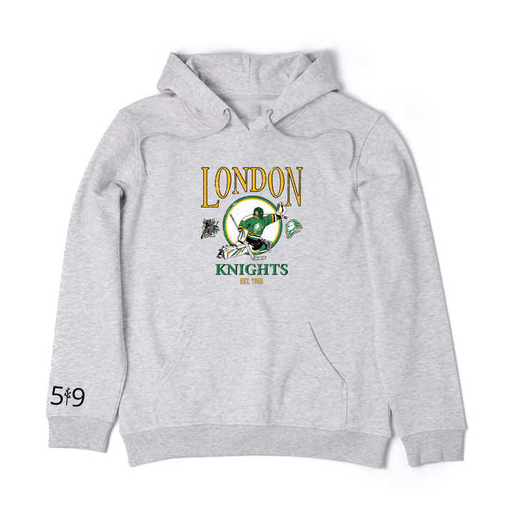 KNIGHTS VINTAGE GOALIE HOODIE (UNISEX)