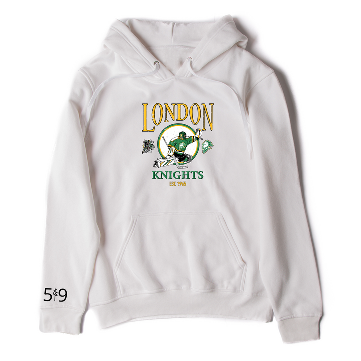 KNIGHTS VINTAGE GOALIE HOODIE (UNISEX)