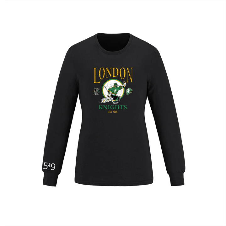 KNIGHTS VINTAGE GOALIE LONG SLEEVE (WOMENS)