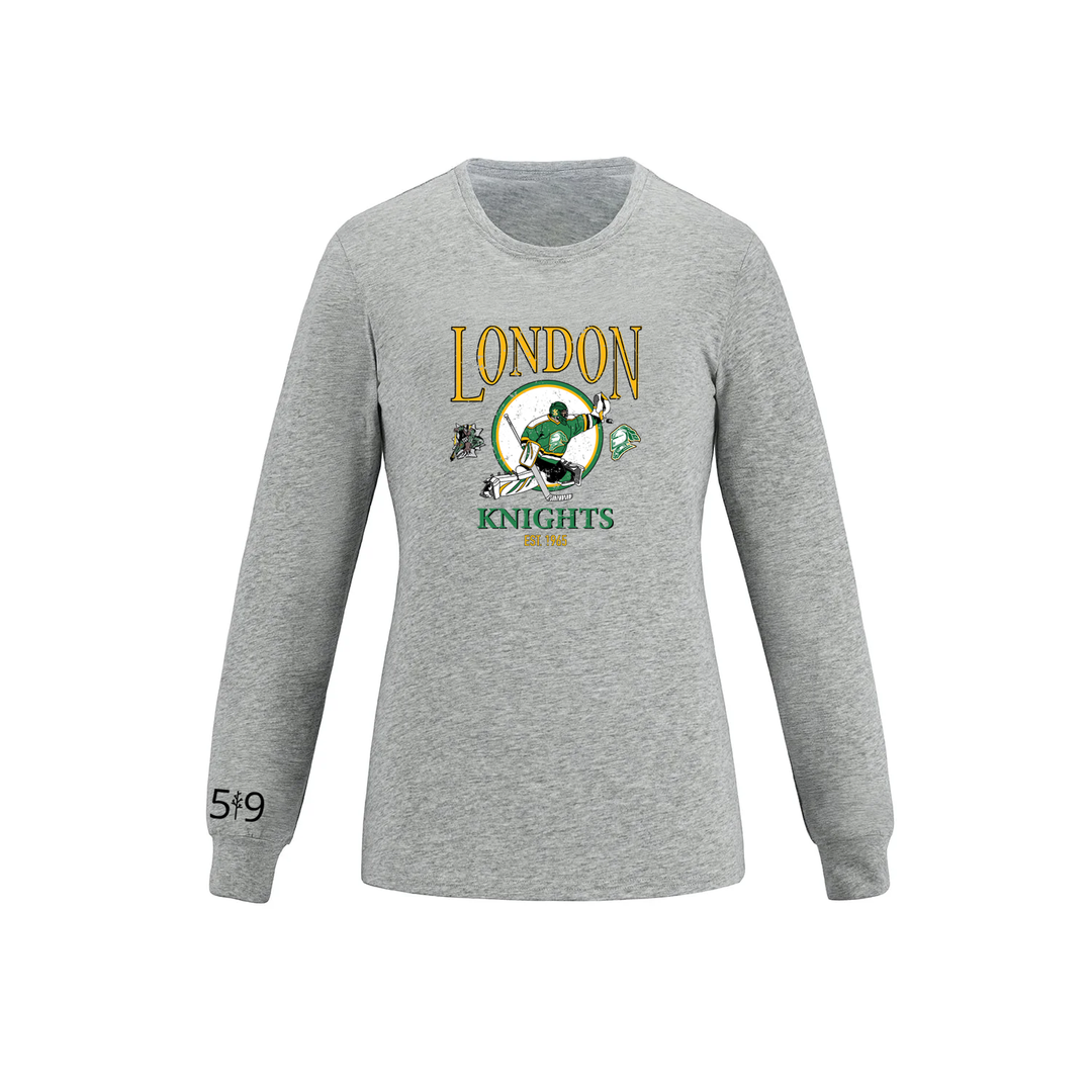 KNIGHTS VINTAGE GOALIE LONG SLEEVE (WOMENS)