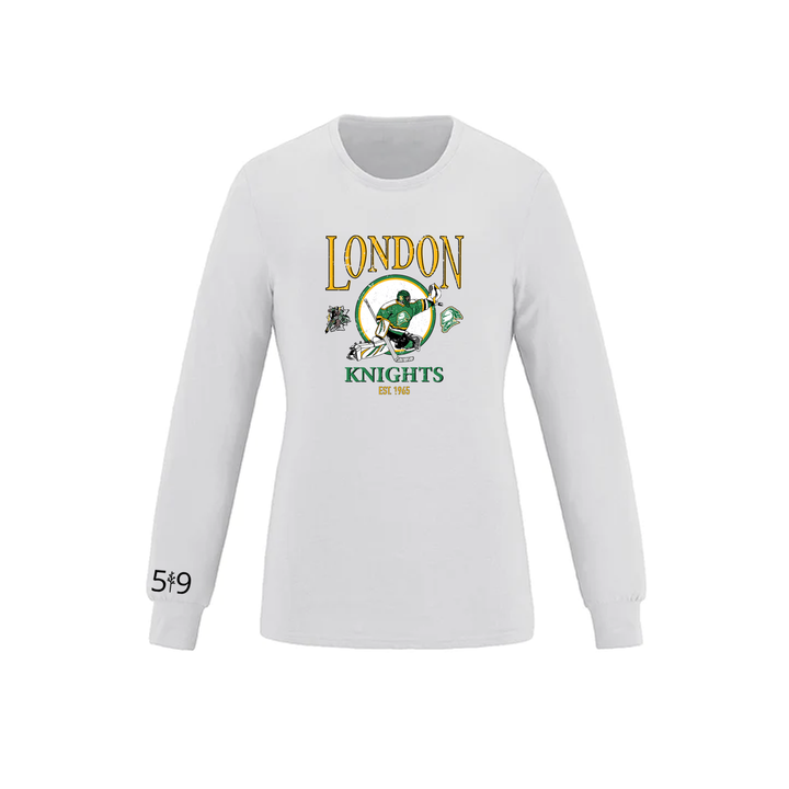 KNIGHTS VINTAGE GOALIE LONG SLEEVE (WOMENS)