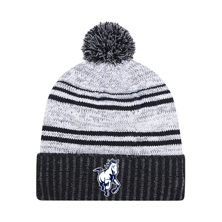 STAMPEDERS EMBROIDERED POM-POM TOQUE