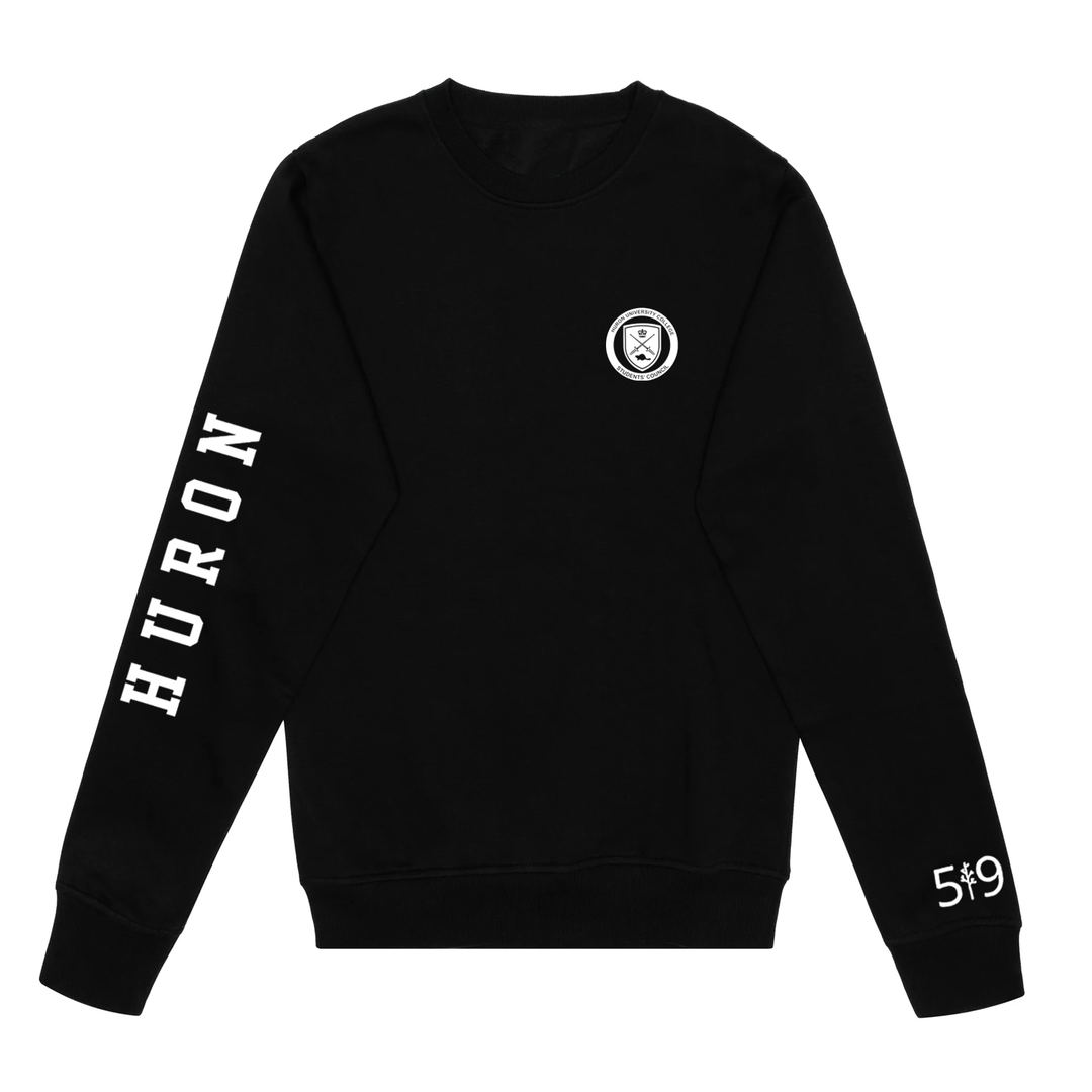 HURON SLEEVE LOGO CREW (UNISEX)