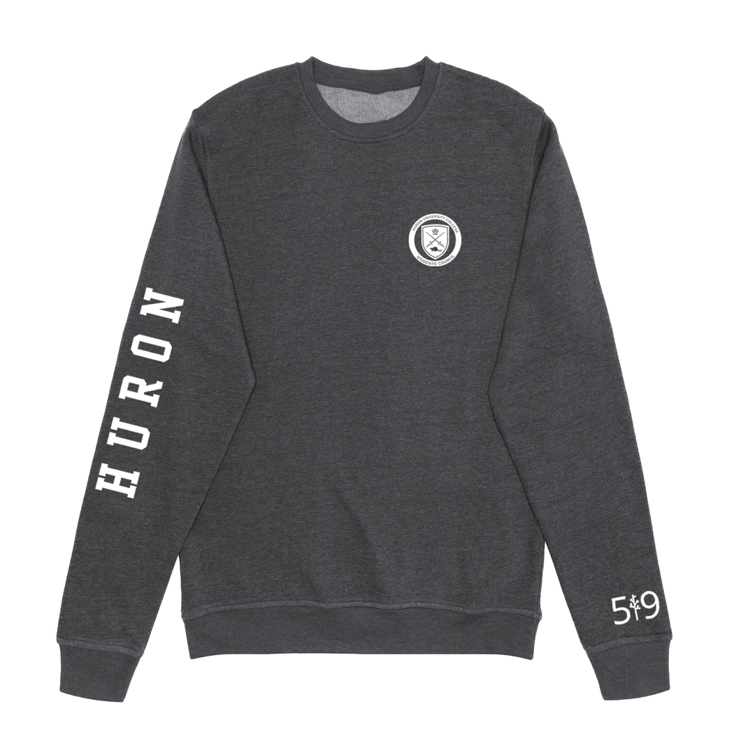 HURON SLEEVE LOGO CREW (UNISEX)