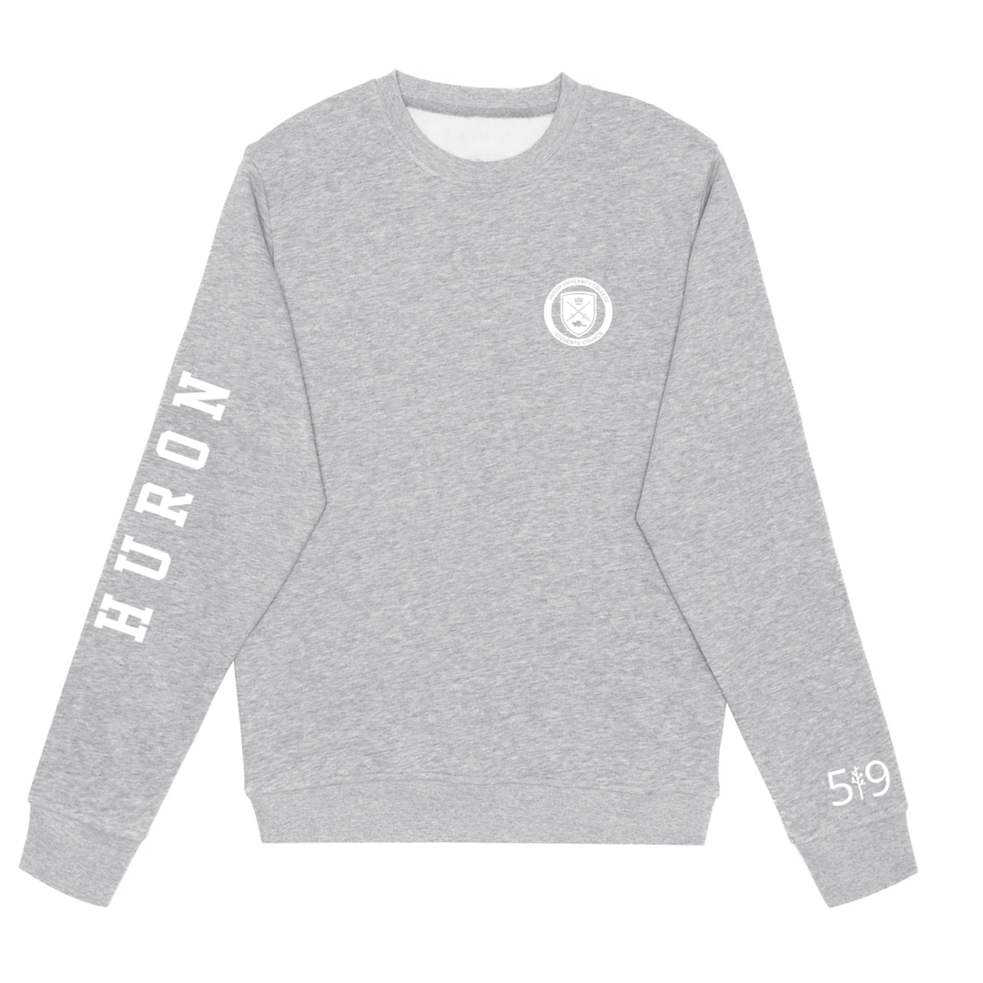 HURON SLEEVE LOGO CREW (UNISEX)