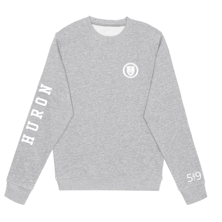 HURON SLEEVE LOGO CREW (UNISEX)