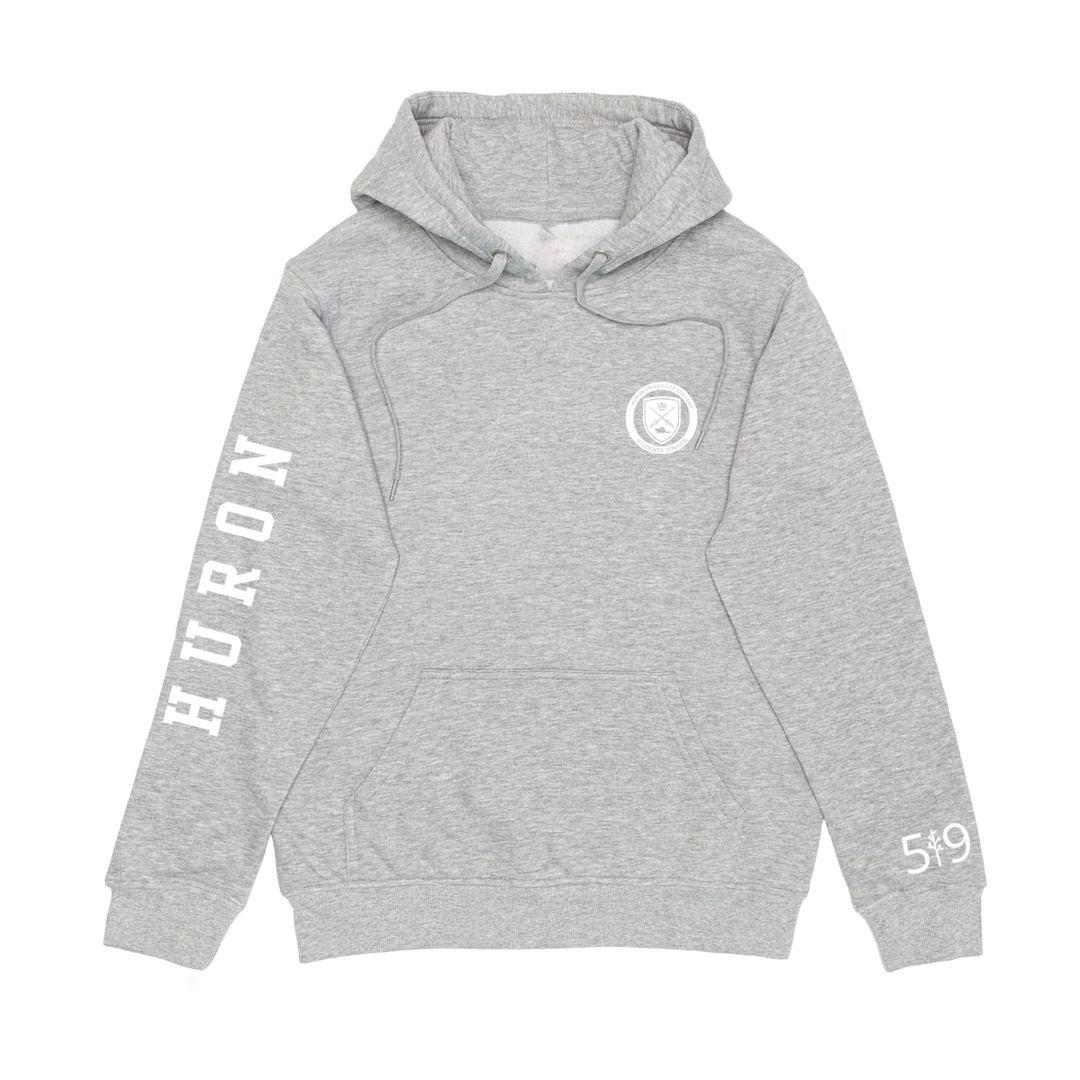 HURON SLEEVE LOGO HOODIE (UNISEX)