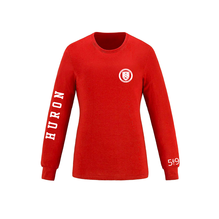 HURON SLEEVE LOGO LONG SLEEVE (WOMENS)