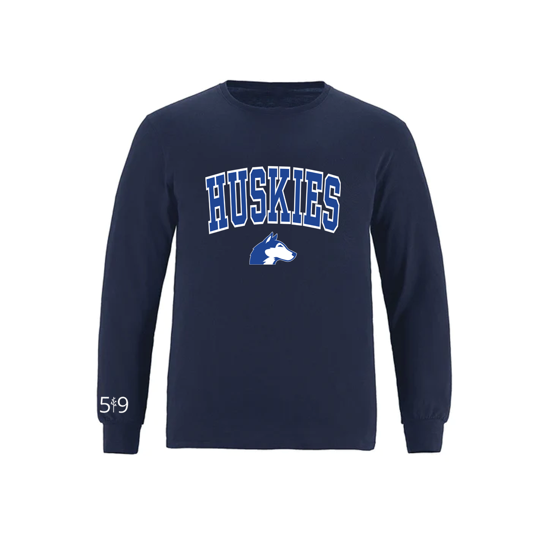 HUSKIES VARSITY LONG SLEEVE (YOUTH)