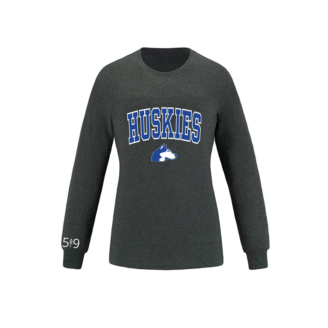 HUSKIES VARSITY LONG SLEEVE (WOMENS)