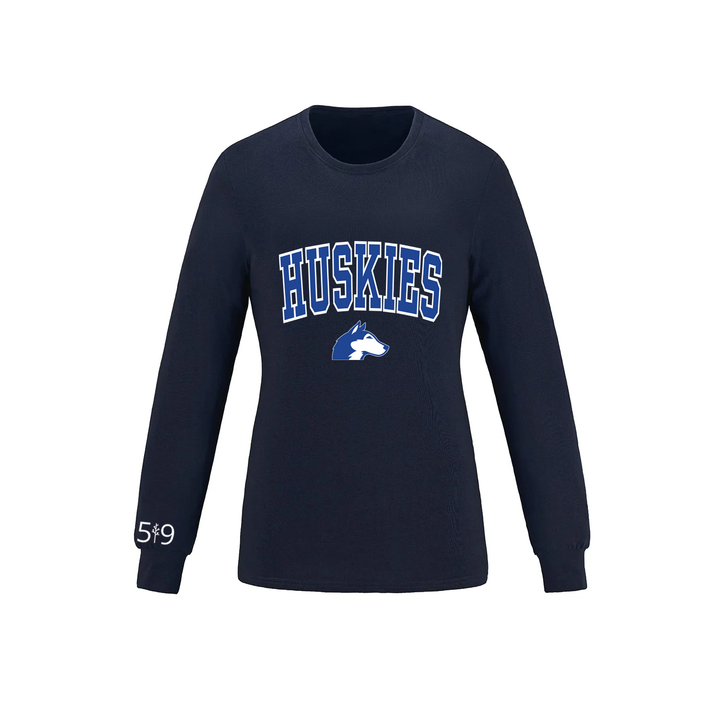 HUSKIES VARSITY LONG SLEEVE (WOMENS)