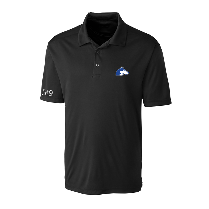 HUSKIES EMBROIDERED ATHLETIC POLO (MENS)