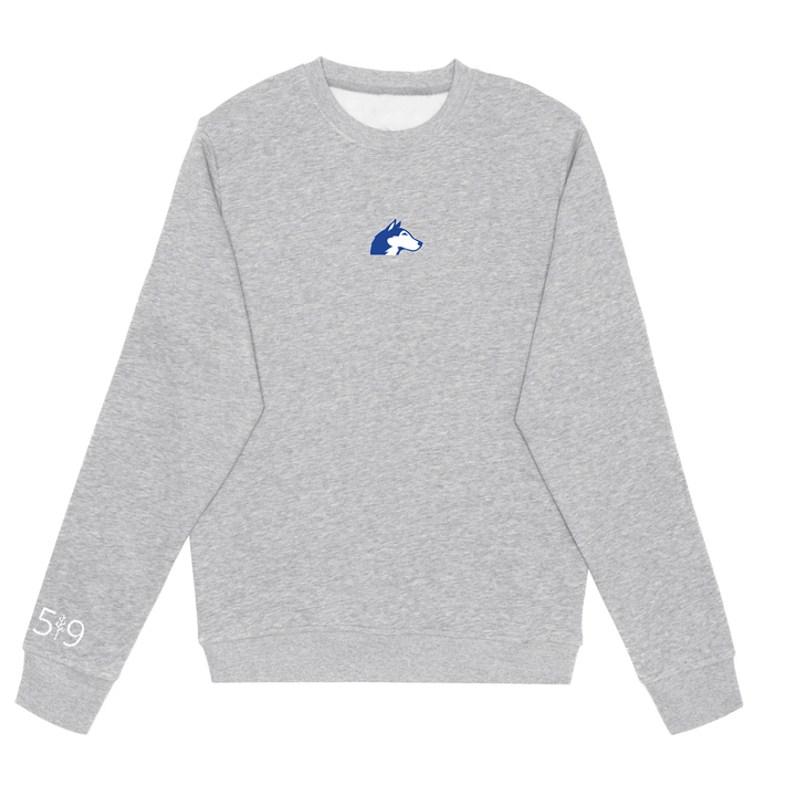 HUSKIES EMBROIDERED CREW (UNISEX)