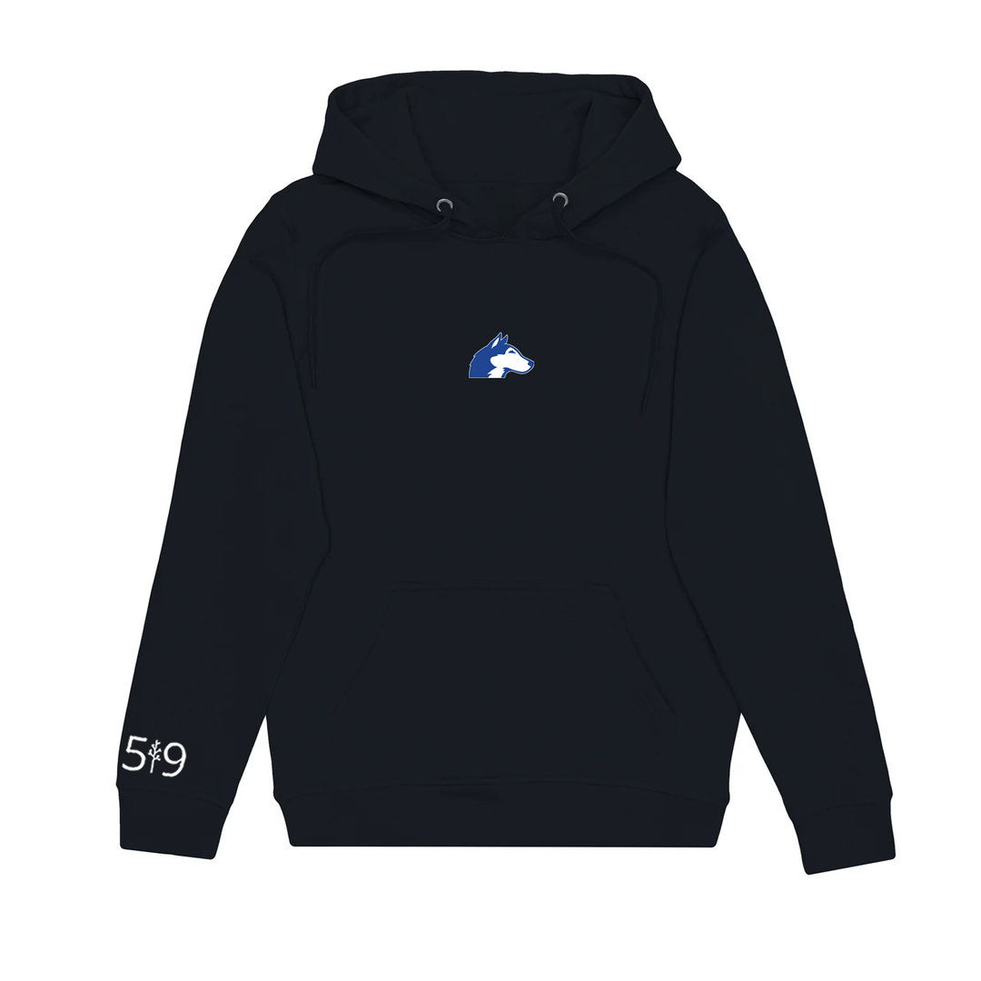 HUSKIES EMBROIDERED HOODIE (UNISEX)