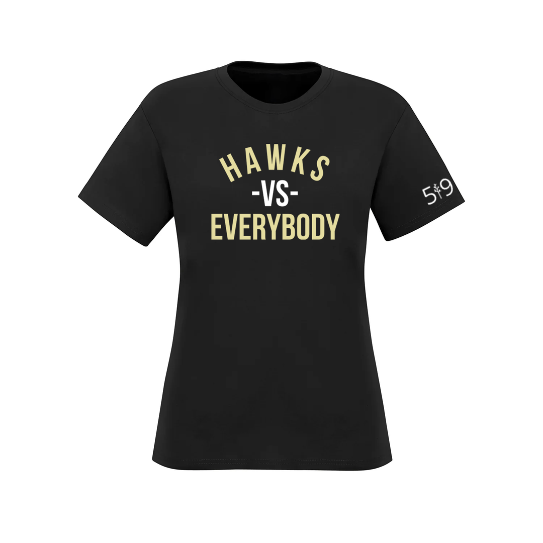 HAWKS VS EVERYBODY TEE (WOMENS)