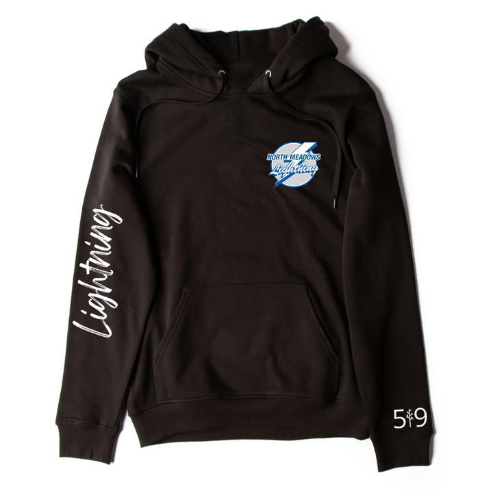 LIGHTNING SLEEVE LOGO HOODIE (UNISEX)