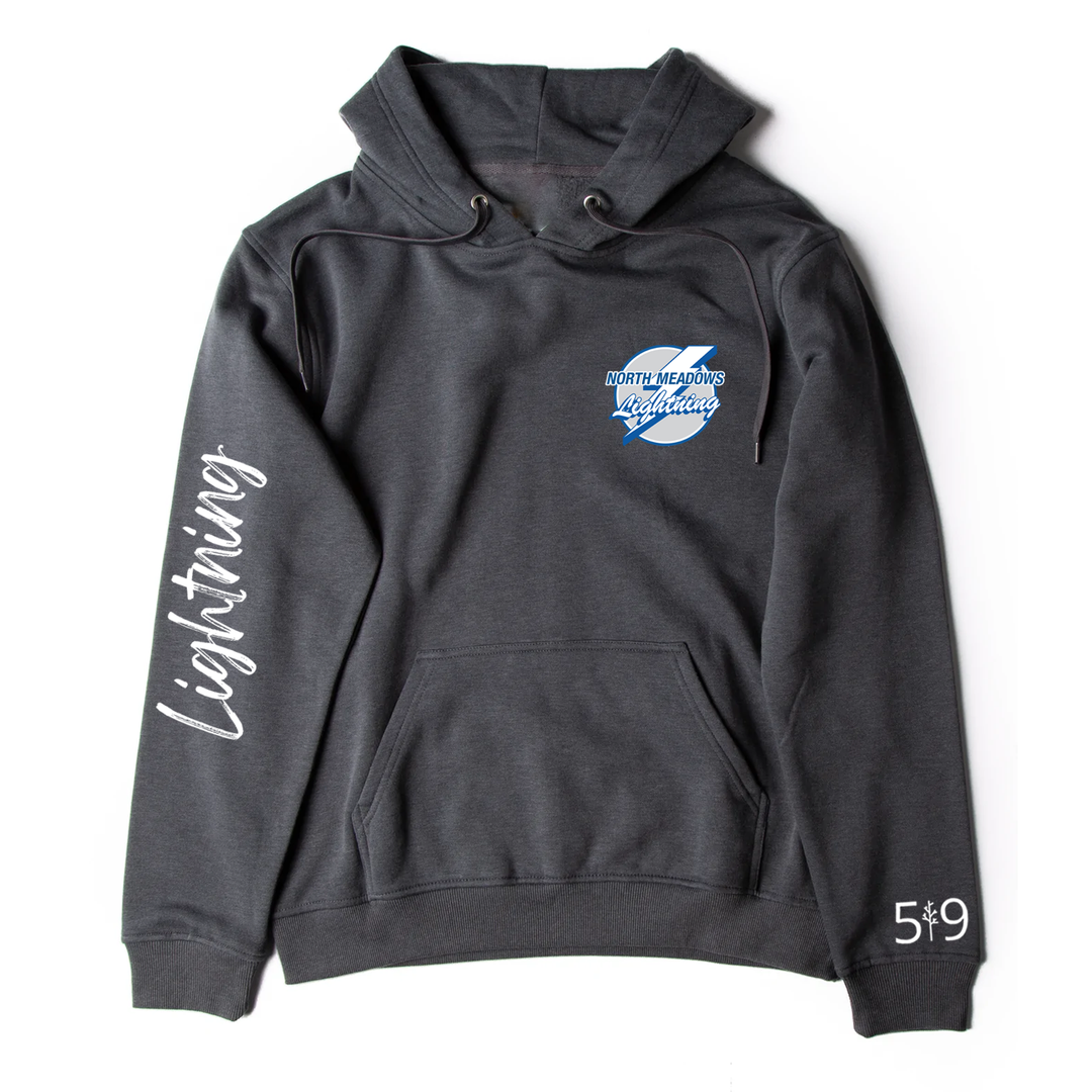 LIGHTNING SLEEVE LOGO HOODIE (UNISEX)