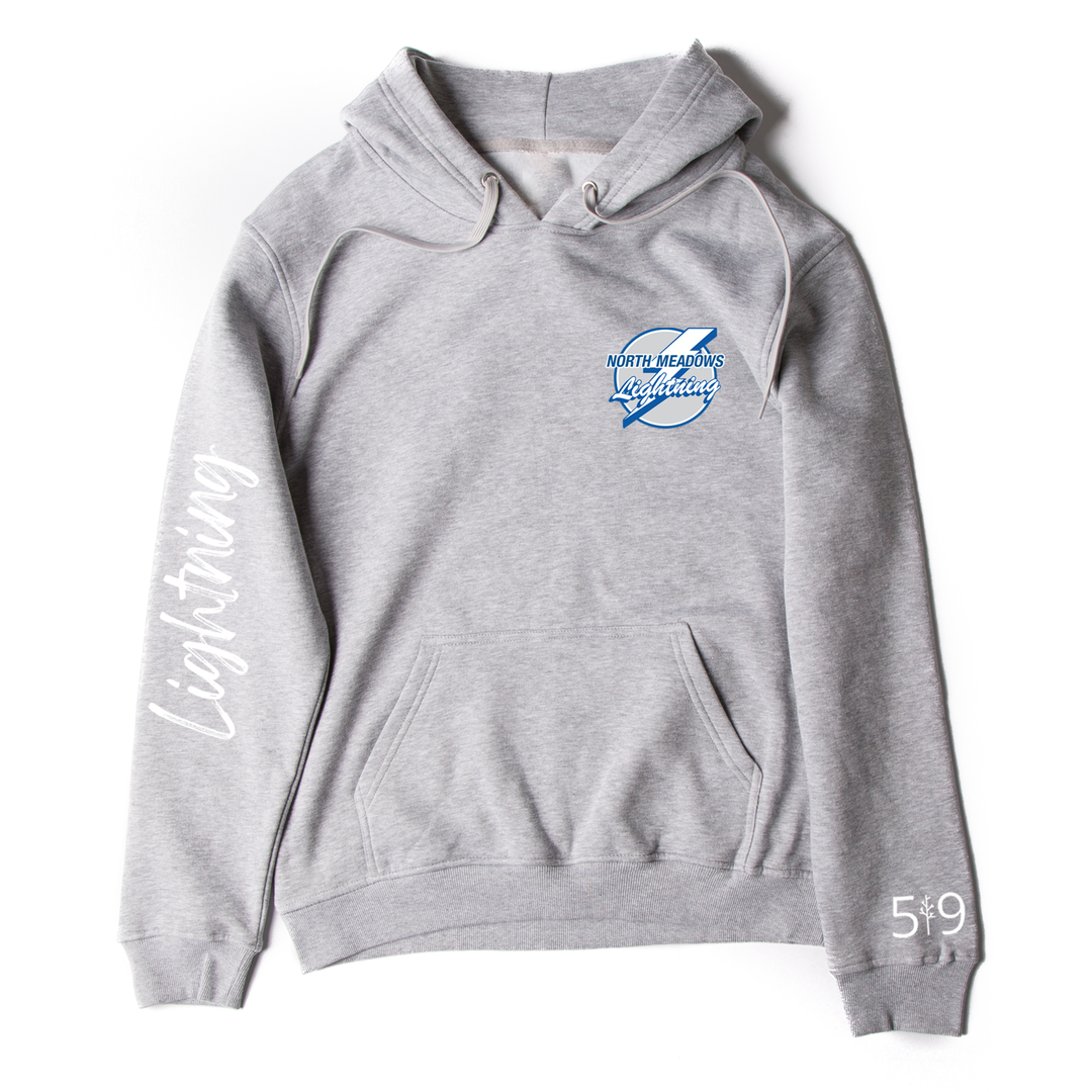 LIGHTNING SLEEVE LOGO HOODIE (YOUTH)