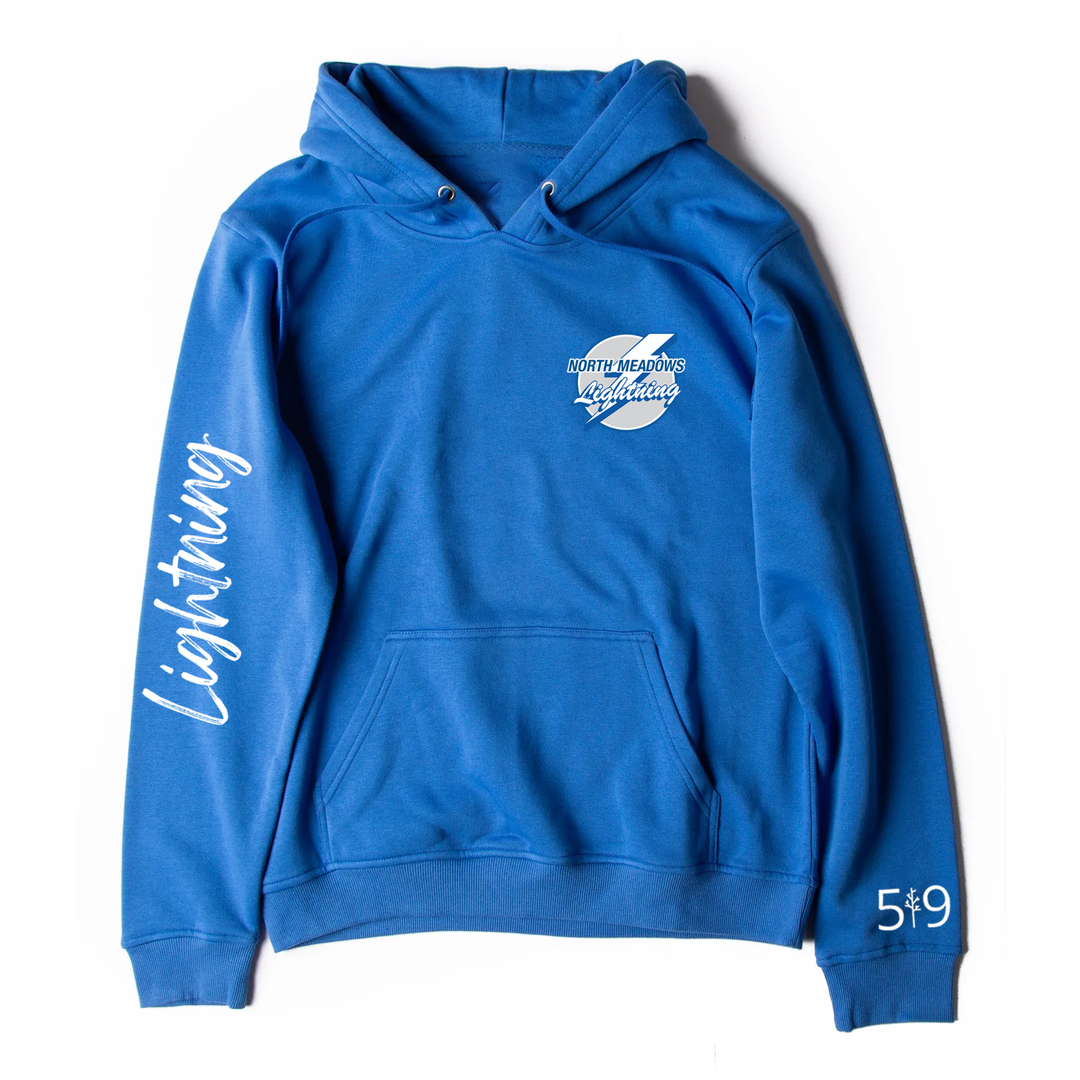 LIGHTNING SLEEVE LOGO HOODIE (UNISEX)