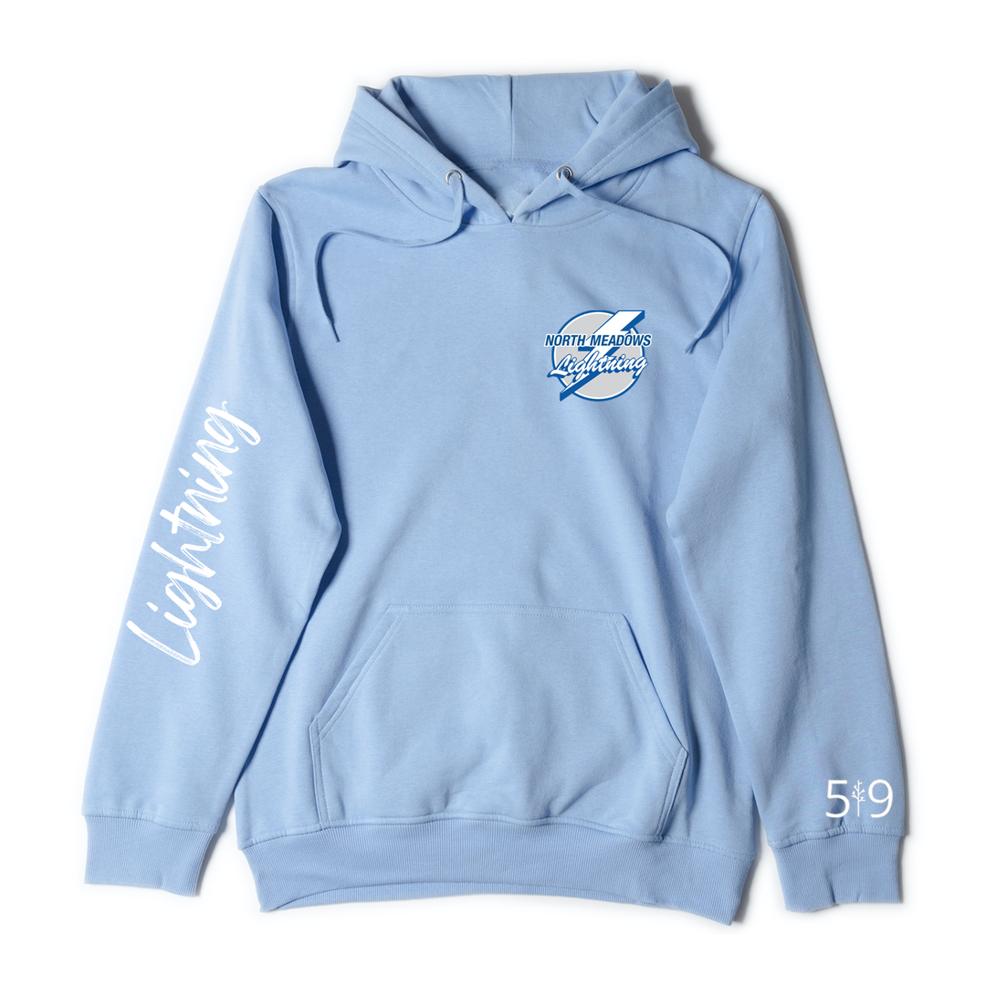 LIGHTNING SLEEVE LOGO HOODIE (UNISEX)