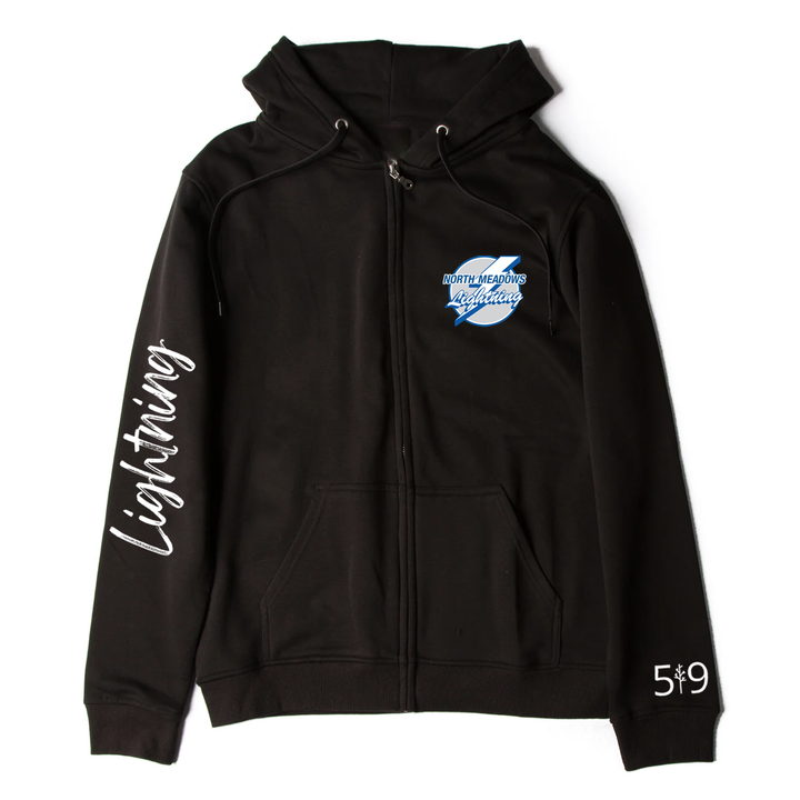 LIGHTNING SLEEVE LOGO ZIP-UP (UNISEX)