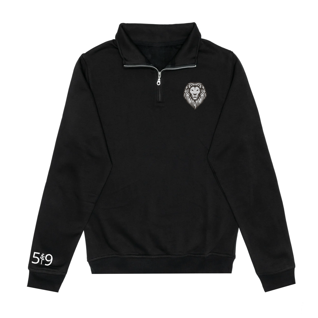 LIONS EMBROIDERED 1/4 ZIP (UNISEX)