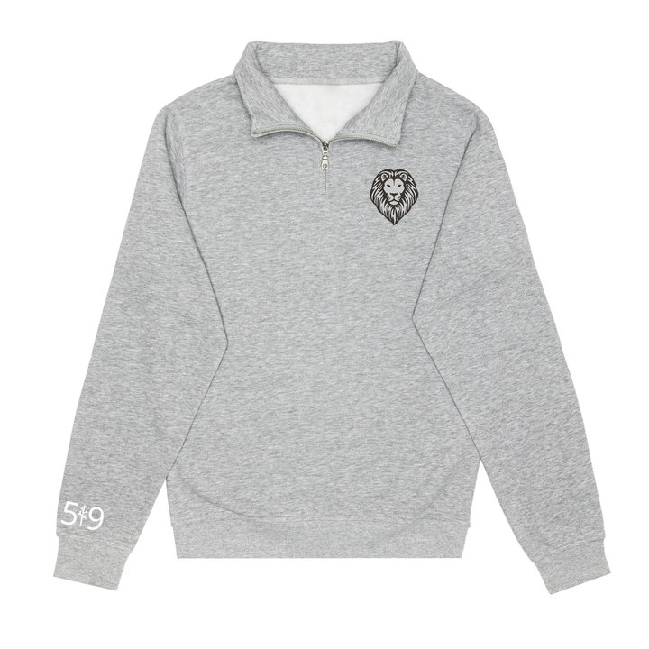 LIONS EMBROIDERED 1/4 ZIP (UNISEX)