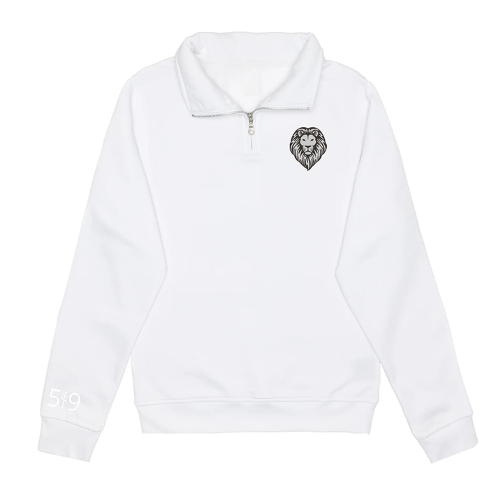 LIONS EMBROIDERED 1/4 ZIP (UNISEX)