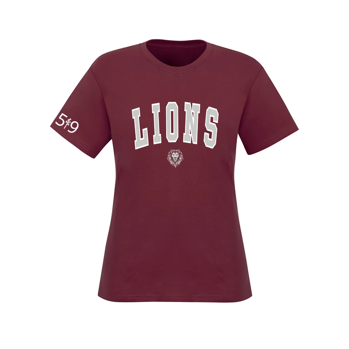 LIONS VARSITY TEE (WOMENS)