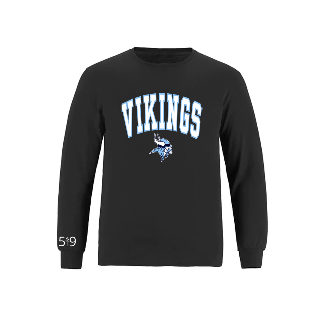 VIKINGS VARSITY LONG SLEEVE (MENS)