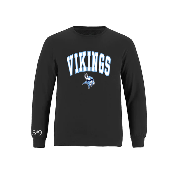 VIKINGS VARSITY LONG SLEEVE (MENS)